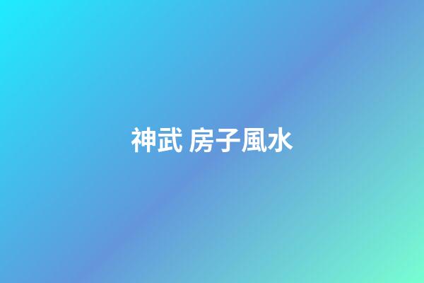 神武 房子風水